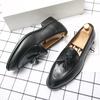 Men Formal Shoes Tassel Loafers Men Casual Shoes Business High-Quality Men Leather Wedding Shoes Zapatos Chaussure 2025