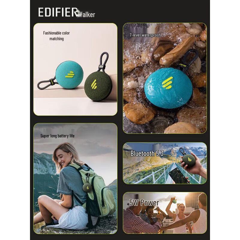 EDIFIER M100 Plus Portable Bluetooth Speaker