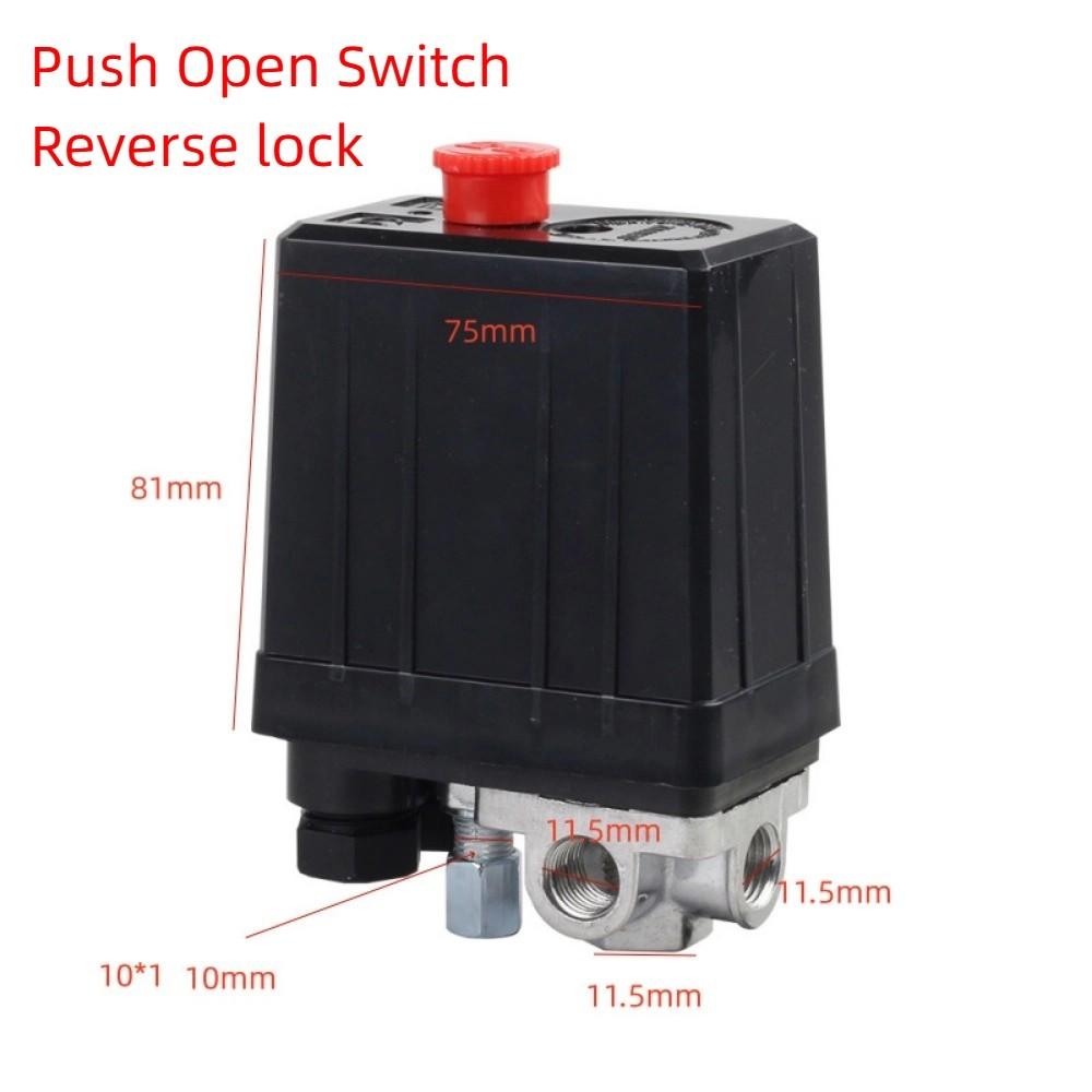 Пневматическое управление Автоматический реле давления воздуха Черный Автоматический переключатель клапана управления Промышленное использование