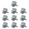 10x Sofa Spring Clips Stainless Steel Easy Installation Clamps Strong Parts Buckle for