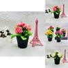Rose Synthetic Plant With Injection Molding For Gift Arrangements And Interior Design