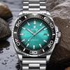 Men's Fully Automatic Mechanical Watches Calendar Stainless Steel Fashion Men's Night Light Waterproof Watch