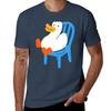 Duck Sitting In A Chair Tshirt Plus Size All Match Tee Shirt Tshirt