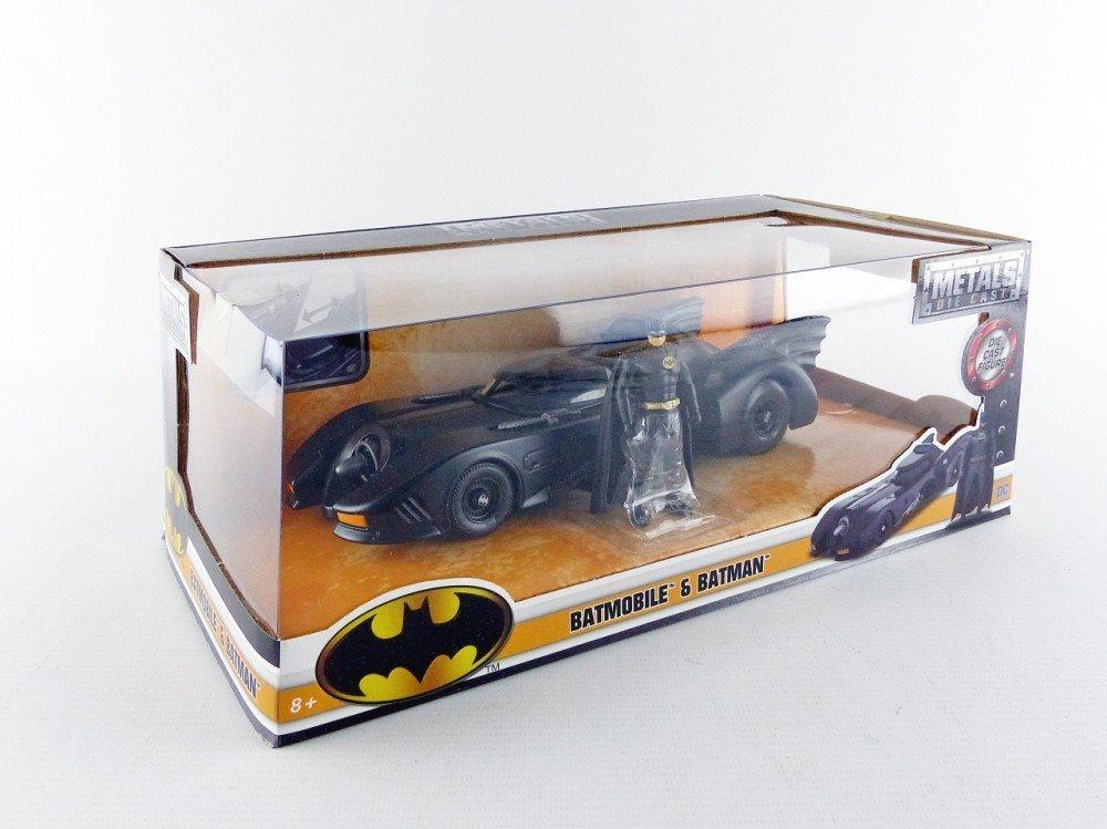 JADA TOYS BATMOBILE JADA TOYS Масштабный Бэтмобиль Бэтмен 124SCALE "1989 & BATMAN" 124 "1989 & Figure" [Предмет]
