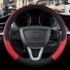 Для SEAT Exeo 2008 ~ 2013 Автомобильный чехол на руль из искусственной кожи Нескользящий 9 цветов Автоаксессуары Быстрая доставка