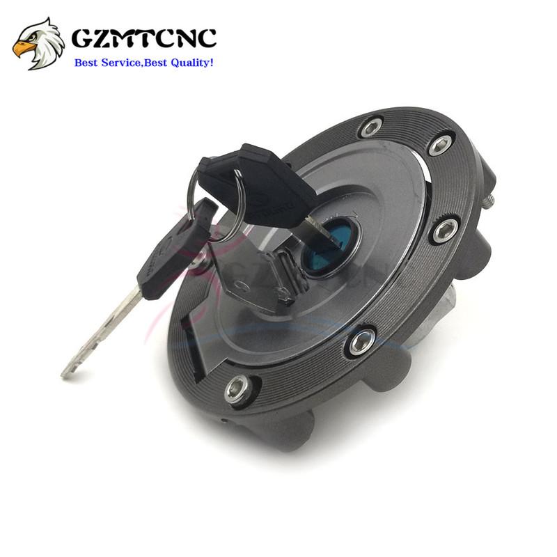 For Yamaha YZF R1 2002-2003, 2007-2010 R6 2004, 2006-2013 FJR1300 01-10 FZ6 R6S Ignition Switch Seat Lock Fuel Gas Cap with Keys