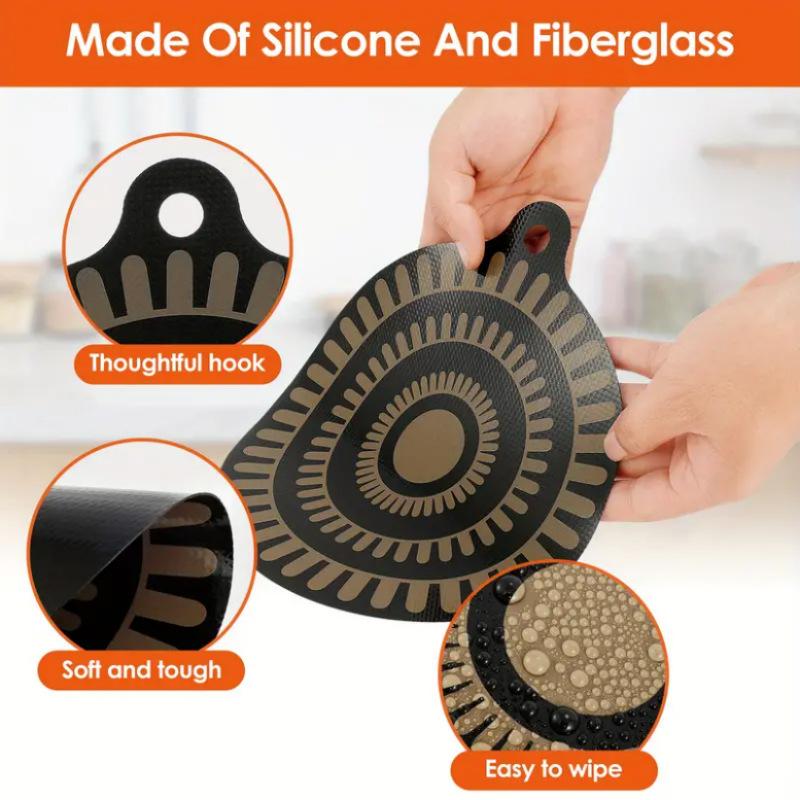 1 шт. коврик для индукционной варочной панели, термостойкие защитные коврики для варочной панели с меняющим цвет дизайном, толстые чехлы для варочной панели, силиконовые коврики для варочной панели