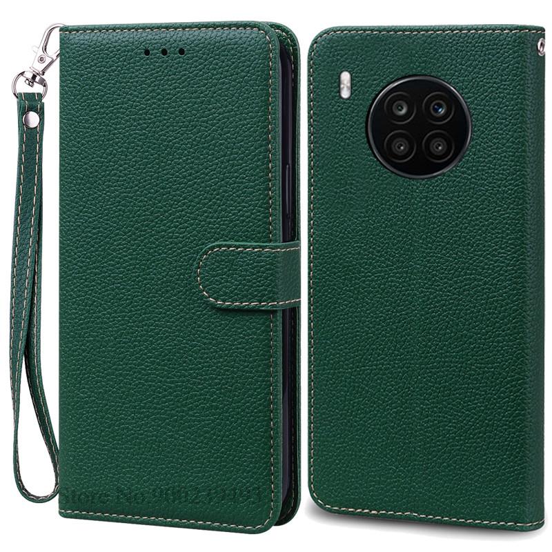 Чехол для Honor 50 Lite NTN-L22 NTN-LX1 NTN-LX3 кожаный чехол-книжка с откидной крышкой для Huawei Honor 50 Lite чехол для телефона Fundas