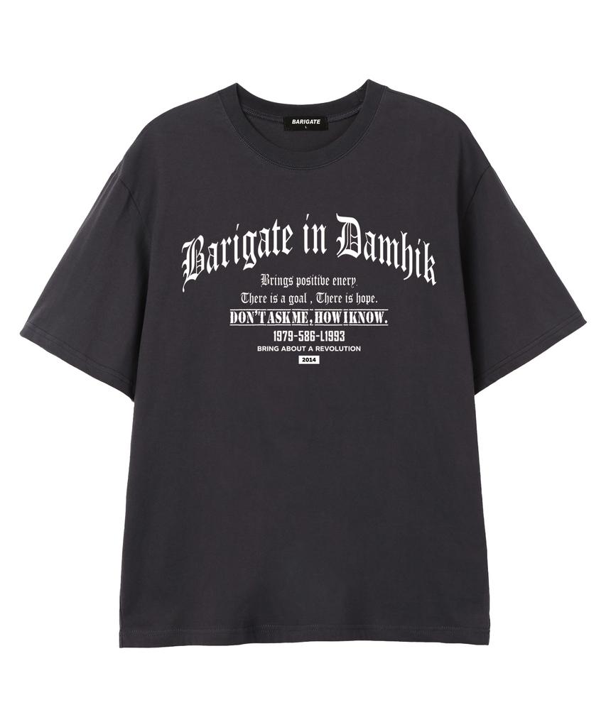 Baligeiteu L1993 Футболка с коротким рукавом (Bs026) Древесный уголь (Тип B)