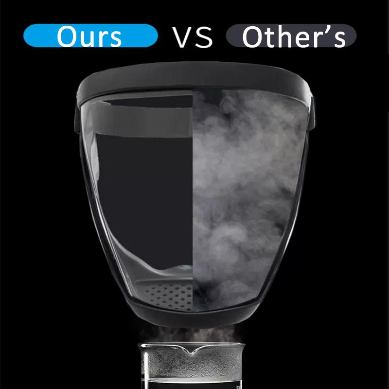 Прозрачный полнолицевой щиток, супер защитная маска, противотуманная маска для лица, защитные очки для работы, защитная маска