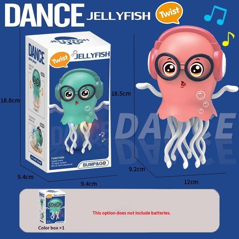 Electric Dancing Jellyfish Toy With Music Flashing Lights And Auto Moving Perfect For Kids Playtime Birthday Gifts