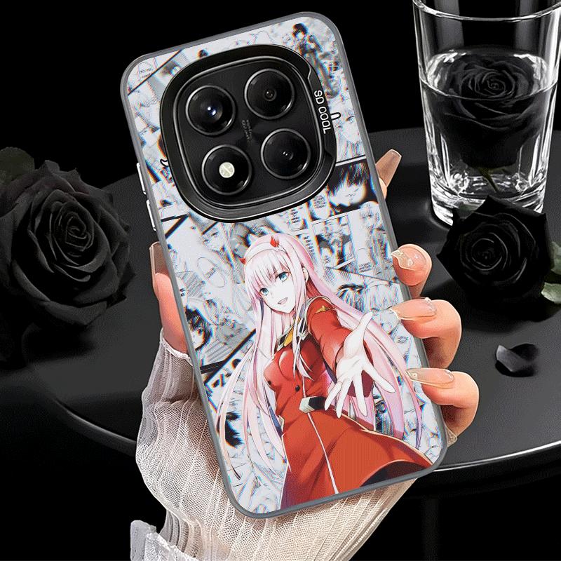Дорогая Ноль Два 02 Аниме Мягкий Чехол для Телефона для Xiaomi Redmi Note 13 14 15 Pro Plus 12S 12 11S 11 11T 10S 10 Ударопрочный Задний Чехол