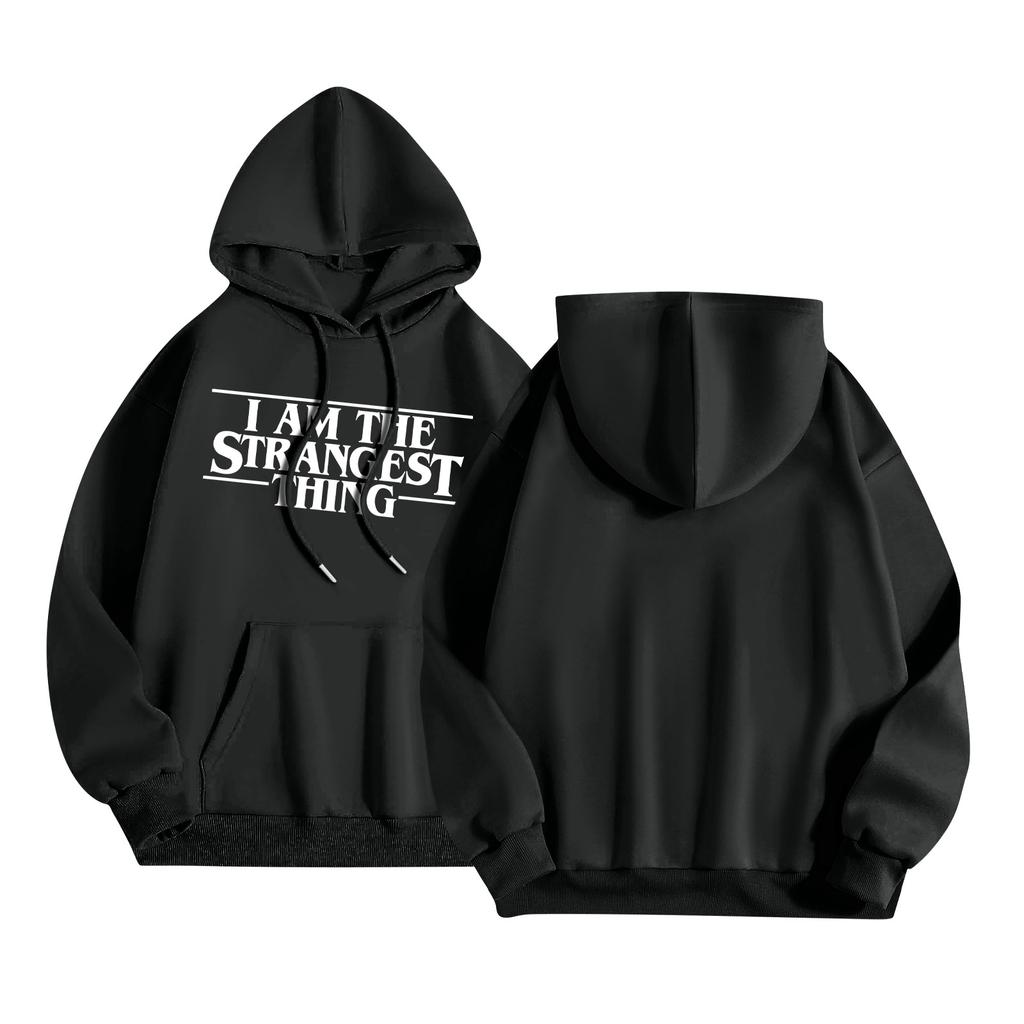 Women's And Men's Unisex Fashion Casual Outfit Sweatsuit Long Sleeve Top Printed Hooded Sweatshirt