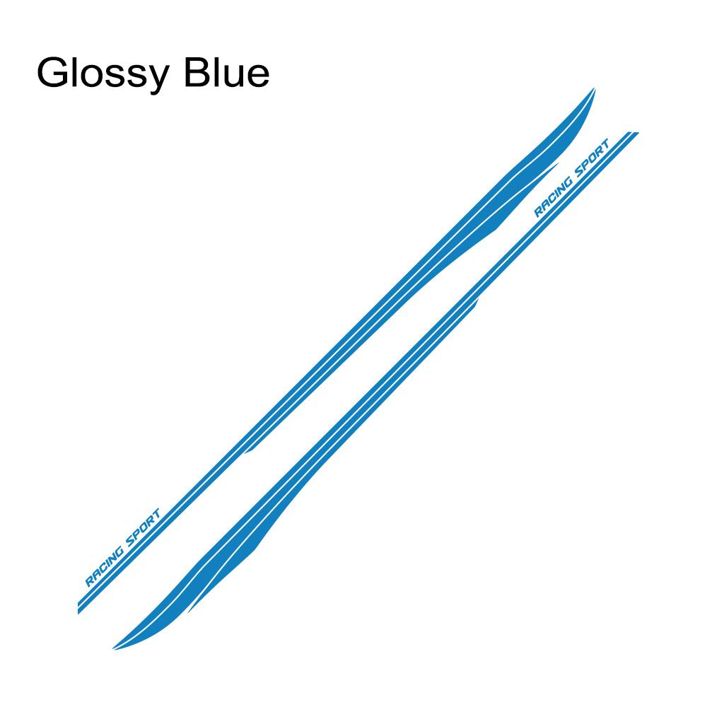 Боковые наклейки на дверь автомобиля DIY из ПВХ для KIA Sportage 3 4 LX S EX SX BORREGO, гоночный спортивный стайлинг, виниловая пленка, наклейки, автоаксессуары