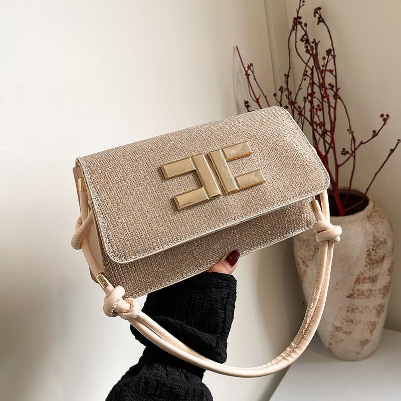 Black Sophisticated Crossbody Purse With Unique Design Perfect For Fashionforward Women