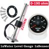7-цветная подсветка 52-мм датчик уровня воды + датчик уровня воды 0~190 Ом указатель уровня воды метр подходит для автомобиля лодки морской