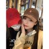 New Fashion Embroidered Baseball Cap Women's Casual Versatile Cap Soft Top Wide Eaves Show Face Small Baseball Cap Men