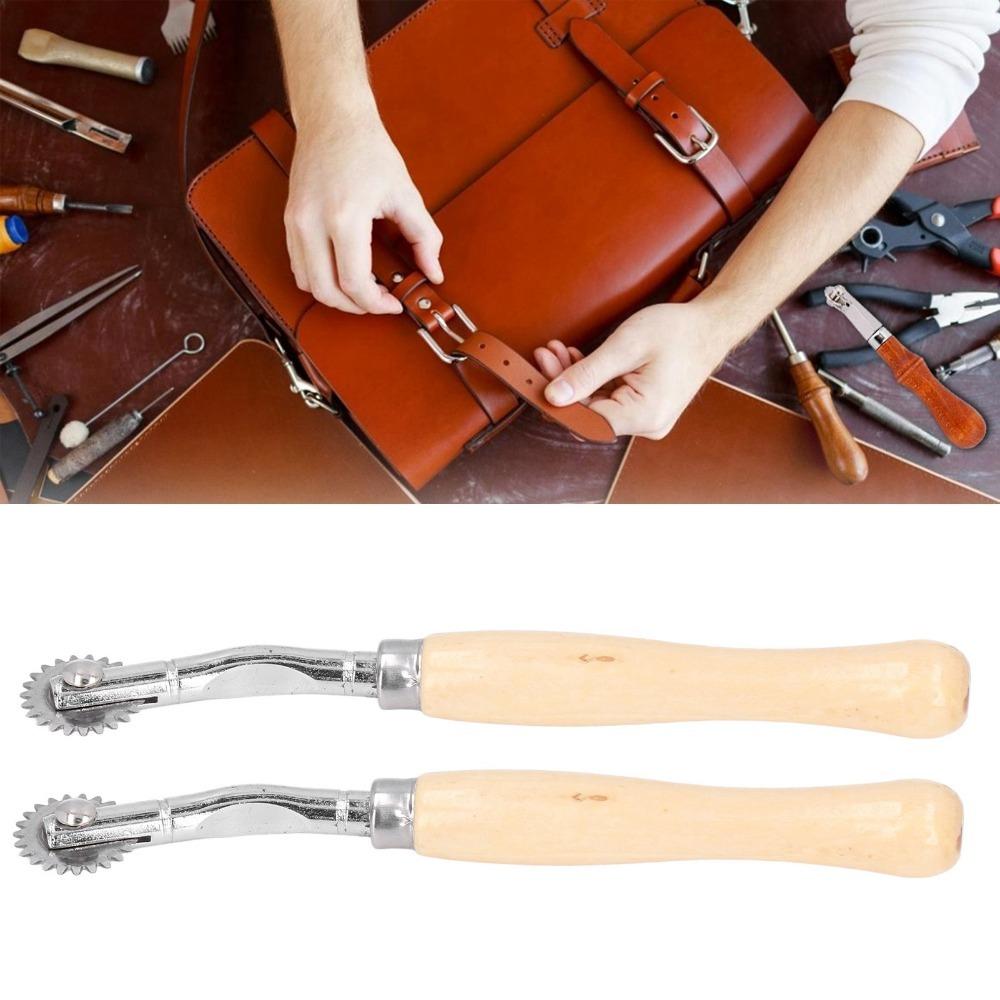 2PCS Strong Clamping Force Tracing Wheel Tool Stainless Steel Tracing Wheel For Cloth Paper