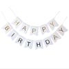 Anniversary Decorations Birthday Banner Decoration Party Balloons Paper Flowers