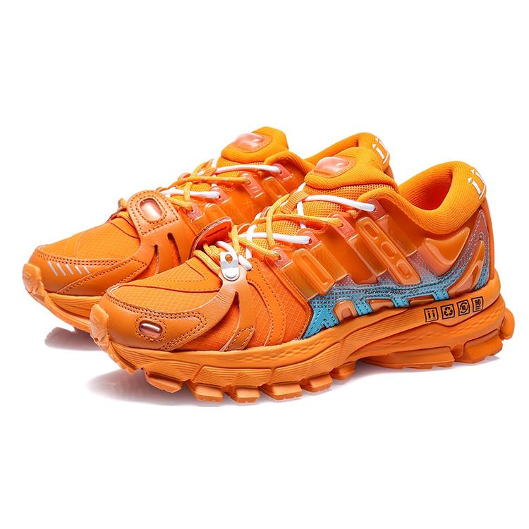 Li Ning Furious Rider ACE 1.5 Стабильные Низкие Спортивно-Повседневные Кроссовки Мужские Ледяной Синий Оранжевый ARZP009-17