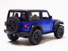 Мини-автомобиль Kinsmart Jeep Wrangler Rubicon Blue Hardtop KT5412B 1/34