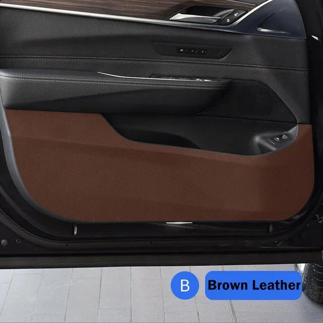 For BMW 6 Series GT G32 2017-2023 4PCS Auto Car Accessories Door Protector Pad Anti-kick Mats Cover PU Sticker