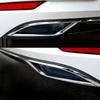 1 Pair Rear Bumper Trim Bezels Stainless Steel Chrome Left and Right For Golf Mk7 VII 5-door sedan 2018
