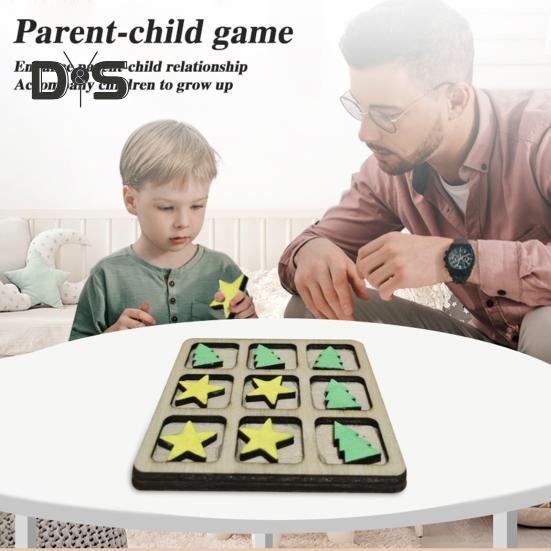 Рождественская шахматная настольная игра с 5 деревьями 4 звезды тренировка логического мышления 2 игрока дети взрослые обучающая мини шахматная доска игрушка малыши мальчики девочки