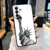 Statue Of Liberty Phone Case For Samsung A25 A13 A33 5G A54 A36 A35 A56 A52 A14 Shockproof Soft Cover
