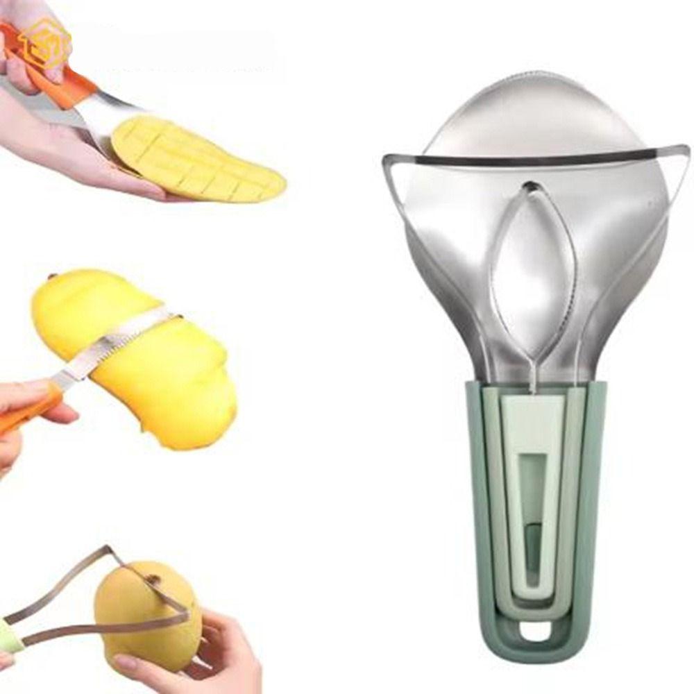 Разделитель для очистки и нарезки манго, 3 в 1, пищевой, для дома