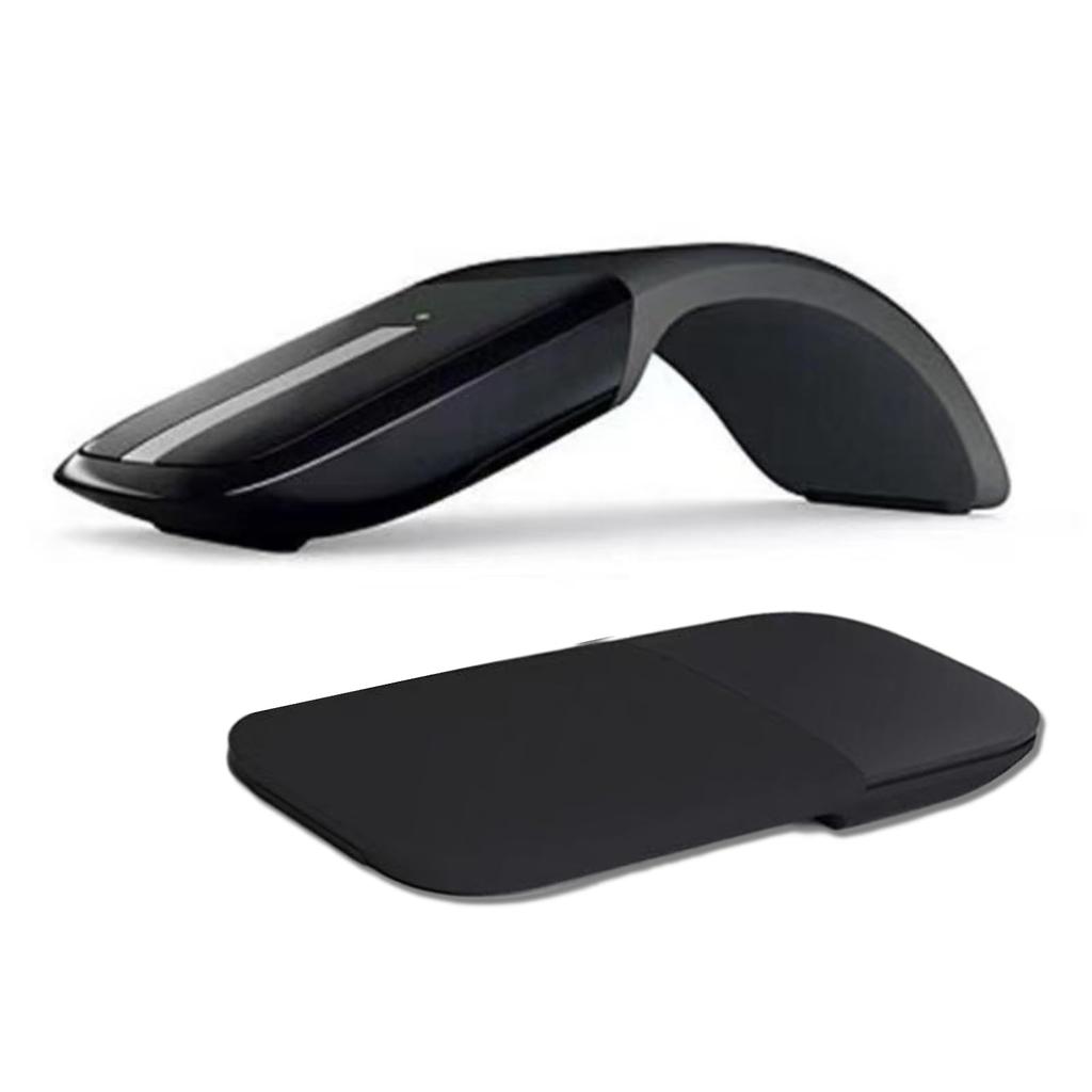 Microsoft Wireless Wireless Arc Mouse Touch Thin Arc Bluetooth Surface Receiver S Pro Touch Portable Foldable Optical Mouse,