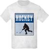 CafePress Хоккейный Плакат Детская Футболка Молодежная Детская Хлопковая Футболка