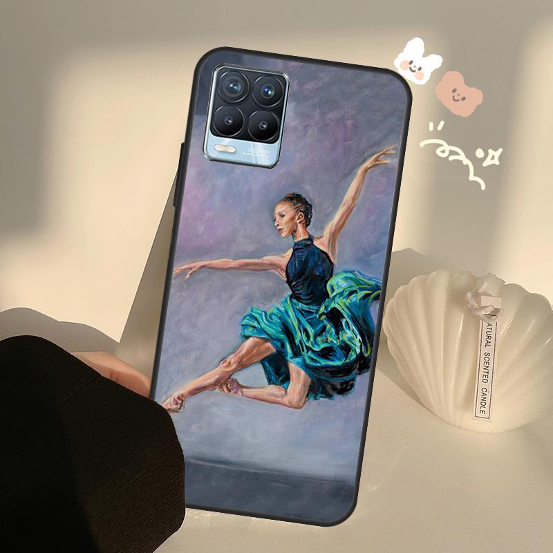 Гимнастика картина маслом для Realme 8 9 Pro Plus GT Neo 2 GT Master 9i 8i чехол для телефона OnePlus 9 10 Pro 9R Nord2