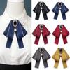 Polyester Ribbon Bow Adjustable College Ribbon Bowtie Fashion Collar Flower  Men