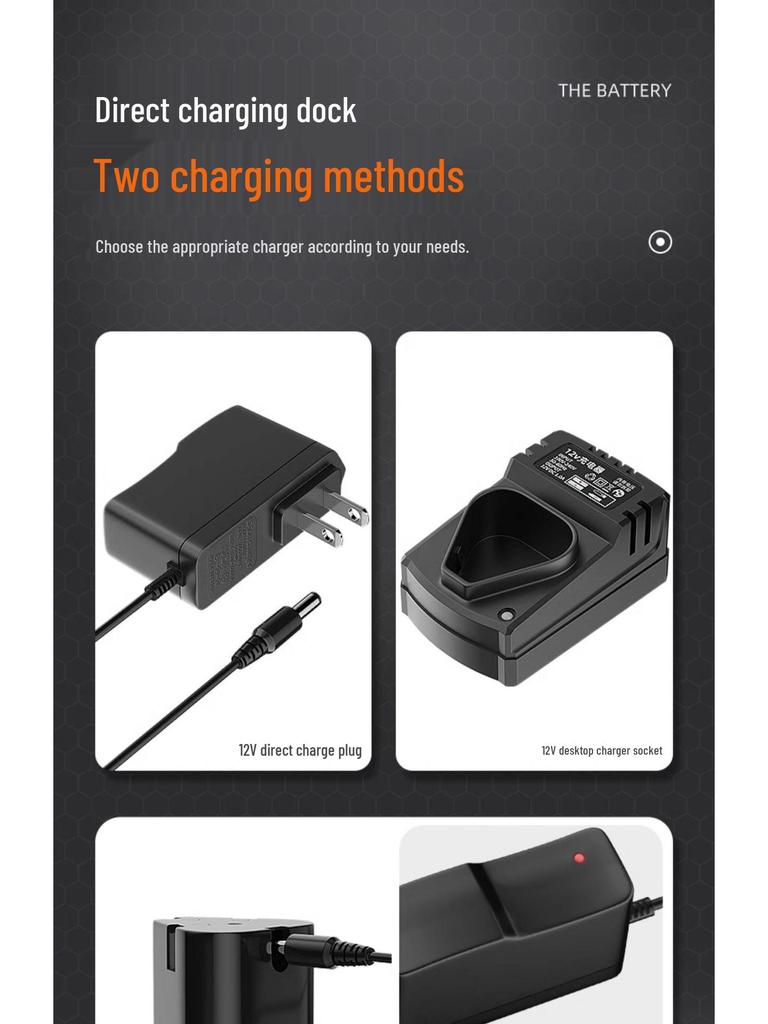 Беспроводная литиевая дрель 12В/16.8В с зарядным устройством и функцией шуруповерта