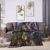 Resident Evils Village Soft Blanket  Kids Plush Throw Blanket Print Couch Chair Flannel Bedspread Sofa Bed Cover