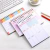 Блокнот на английском языке, блокнот-планировщик на неделю с постановкой целей, ежедневный блокнот для школьного офиса, дома