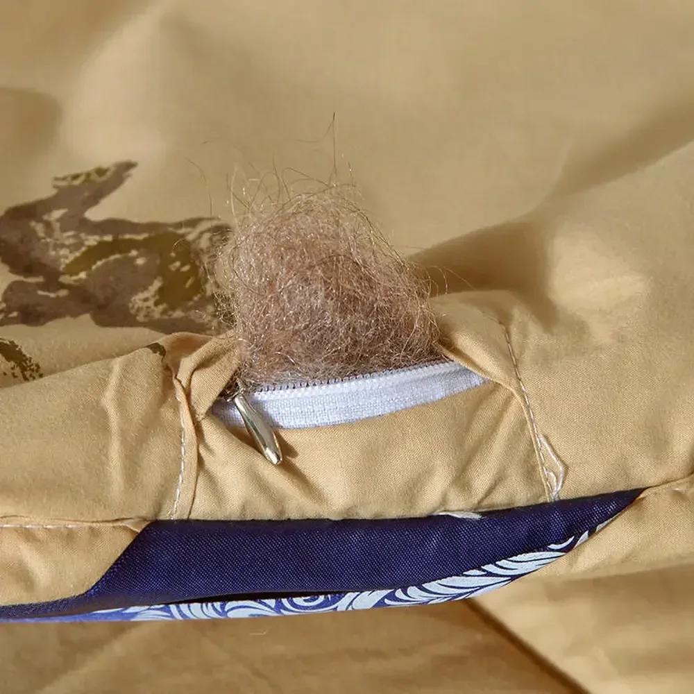 Светлана Стеганое одеяло Зимнее одеяло 100% верблюжья шерсть Наполнитель Односпальное Двуспальное Квинсайз Кингсайз