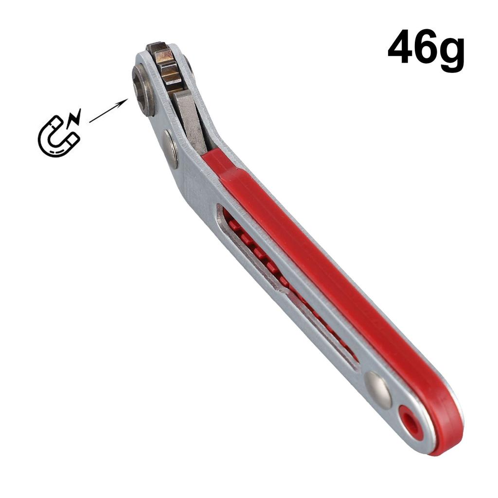 Two Way Ratchet Screwdriver Set Corner Bend Multifunctional