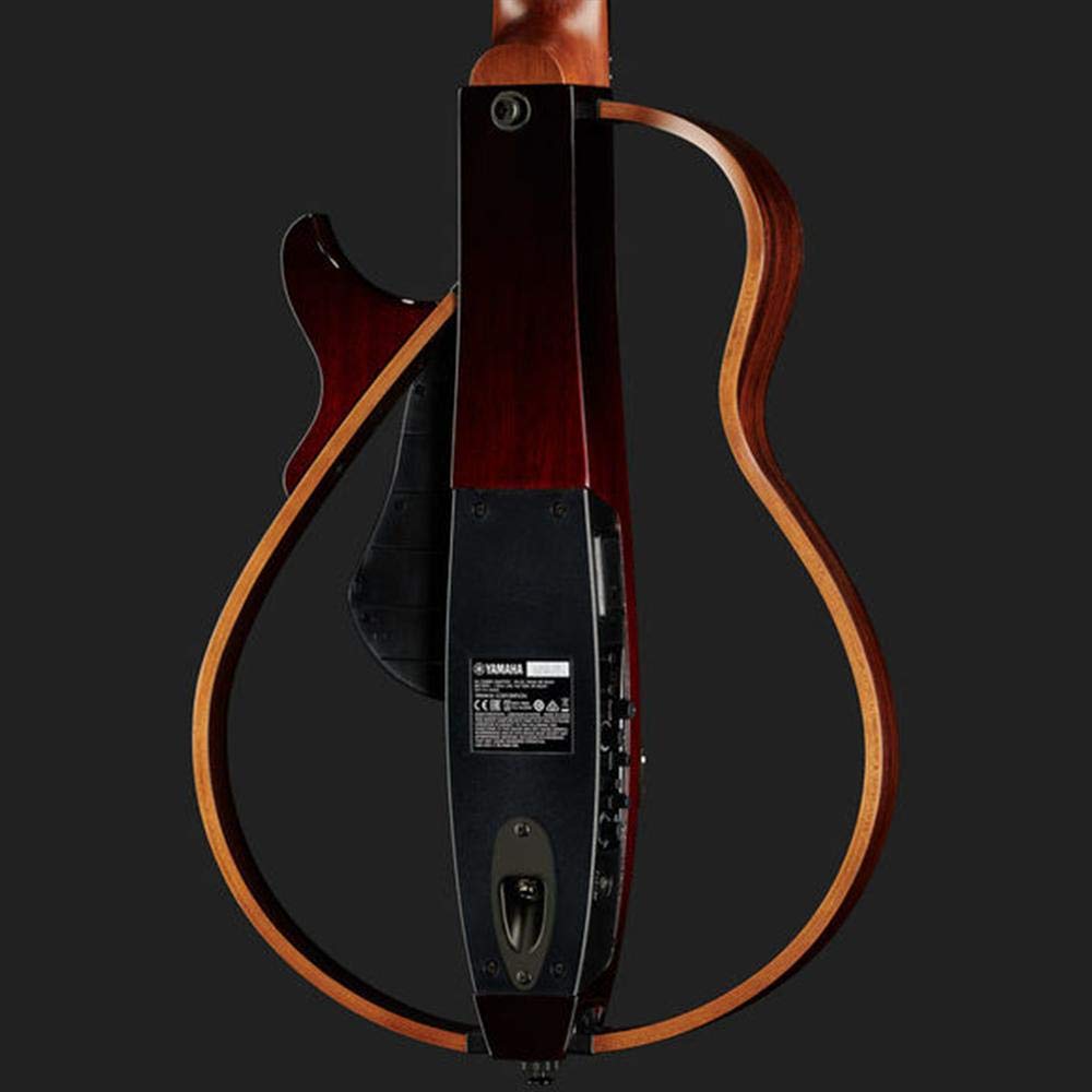 YAMAHA Бесшумная гитара Crimson Red Burst SLG200N CRB нейлоновые струны