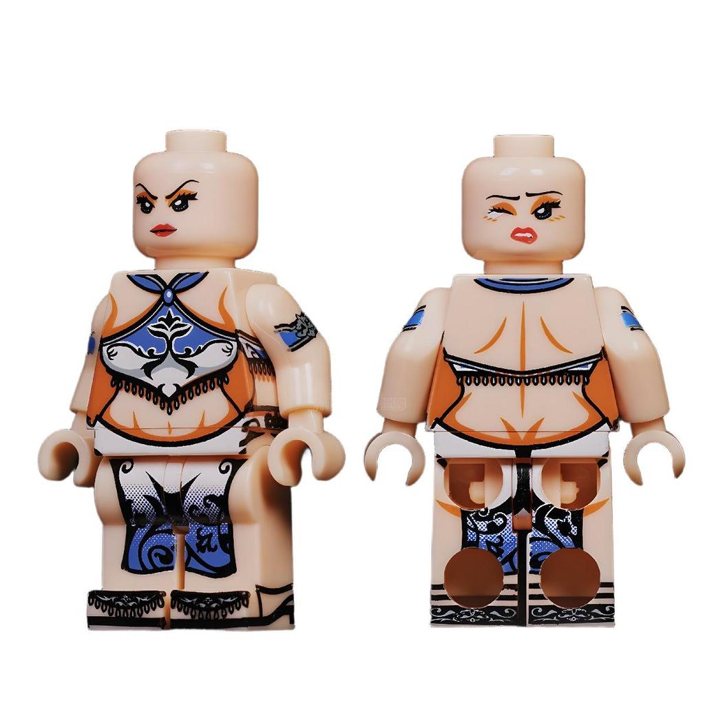Zhang Fei Minifigure from Three Kingdoms Series, Compatible with LEGO, Romance of the Three Kingdoms Building Blocks