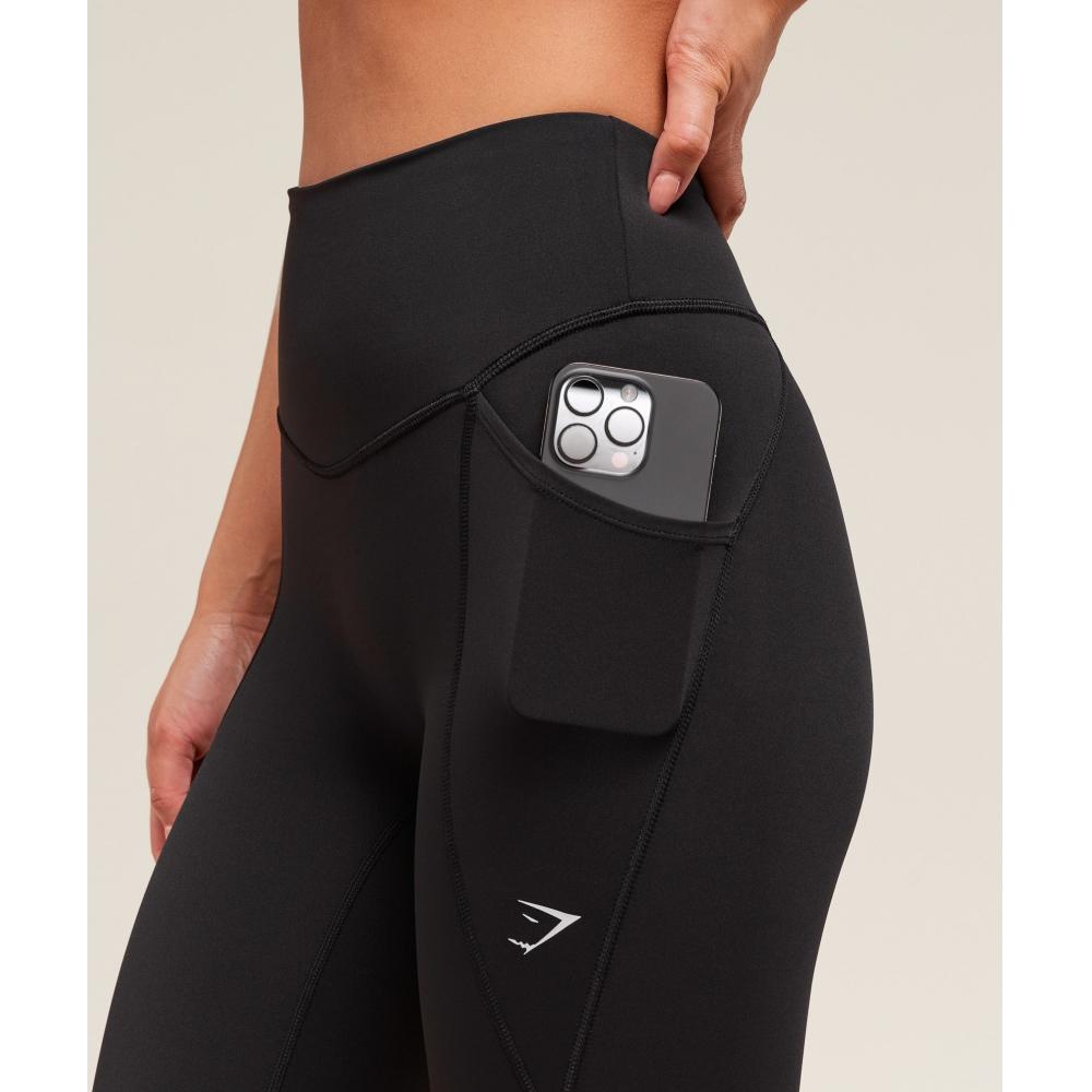 Gymshark Running Pocket Leggings Black B3c7s Bb2j