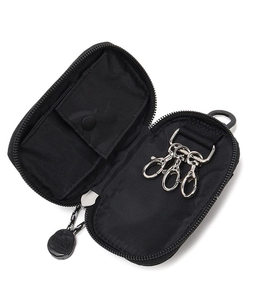 Чехол для ключей Recycle Oval Key Zip Case Pink [Chums] Мужской