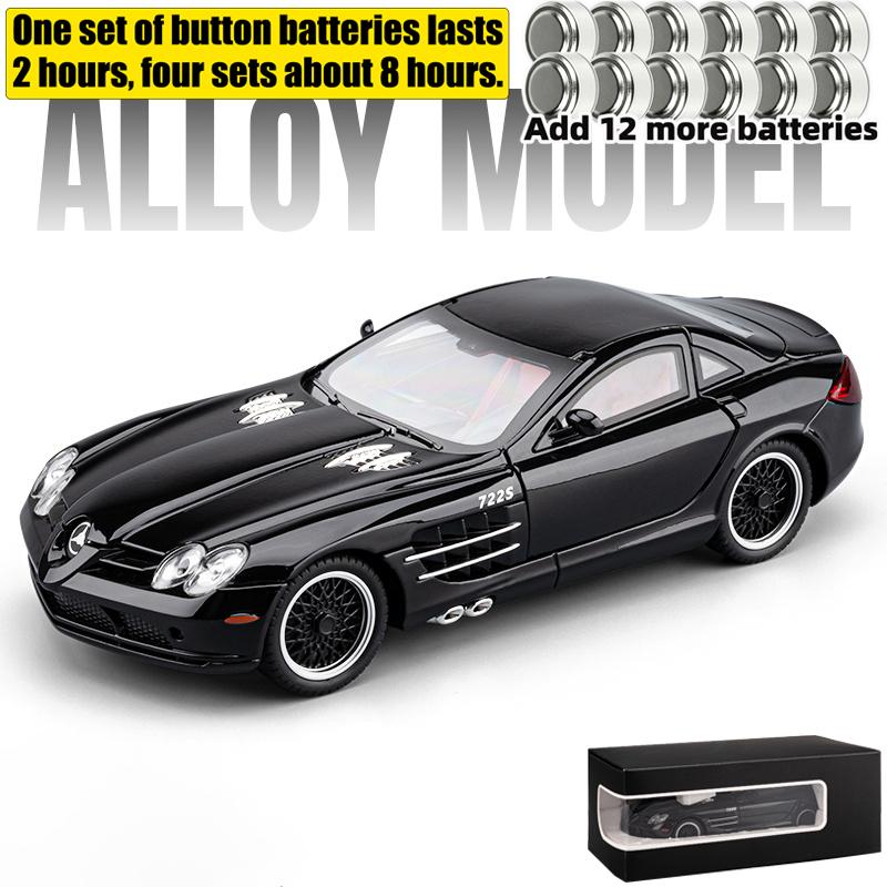 1:24 Бенц SLR McLaren 722 S Родстер Спидстер Суперкар Сплав Металл Литье под давлением Модель Автомобиля Подарок на День Святого Валентина Для Парня Коллекция