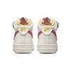 Nike Кроссовки Air Force 1 Mid LE GS Sail Sea Coral для детей, кремовые, лазерно-оранжевые, белые DH2933-102