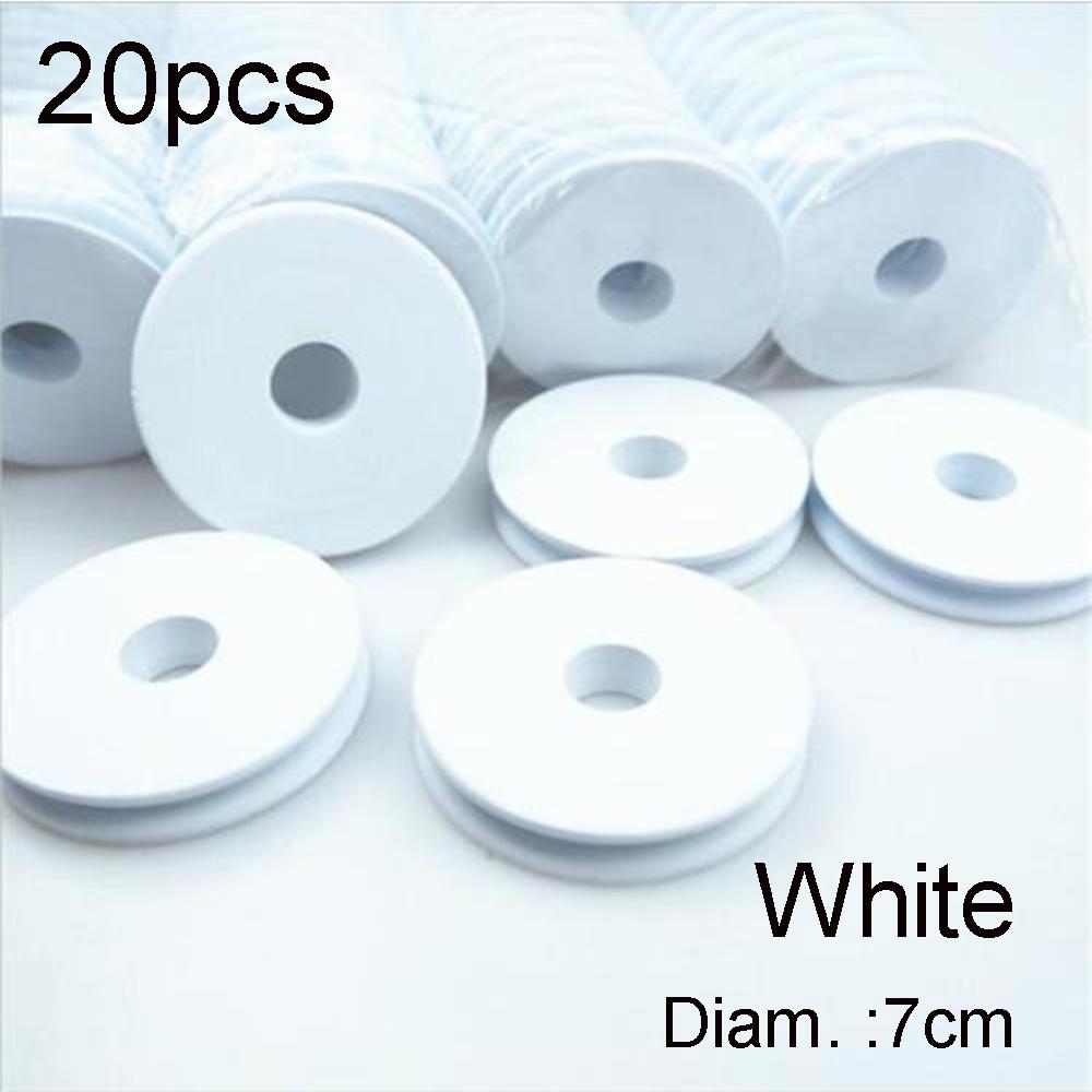 20Pcs New Leader Swivel 4.5cm/7cm Carp Lure Fishing Line Plate EVA Foam Winding Line Board