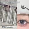 Yumei Jiajie Dreamy Blue Tears Natural Outer Corner Lengthening False Eyelashes