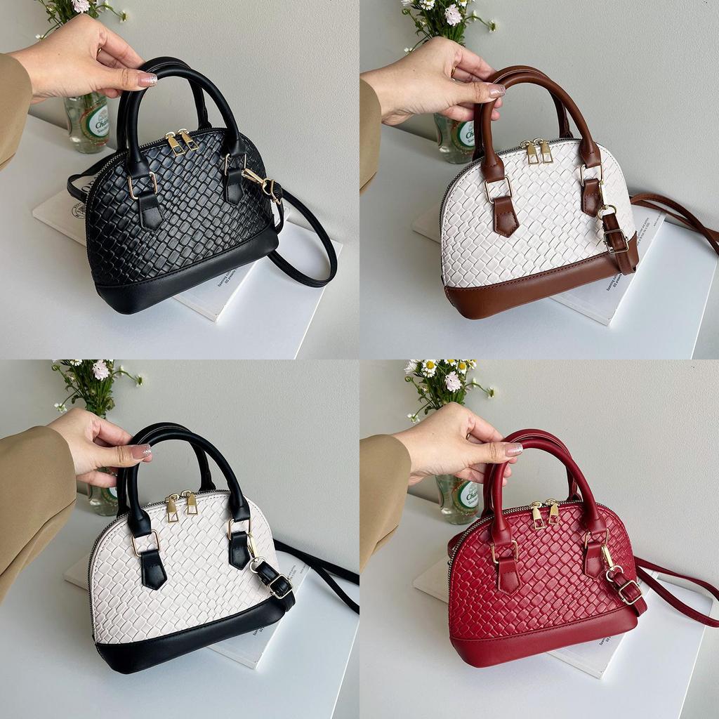 Street Style Pu Shell Crossbody Bag With Soft Structure And Inner Pouch For Casual Look