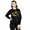 DC Comics Womens/Ladies Chibi Batman Swinging Sweatshirt