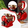 Кофейные кружки с двигателем V8, стакан для напитков с ручкой, посуда, многоразовый, модный, красный, для кафе